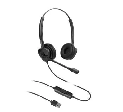 Fanvil HT302-U headphones/headset Wired Head-band Office/Call center USB Type-A Black