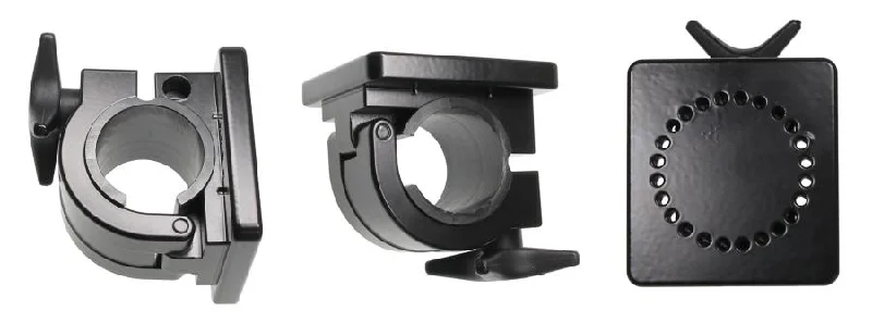 Pipe Mount with mounting plate - Fits diameter 1.38 in. (35 mm)