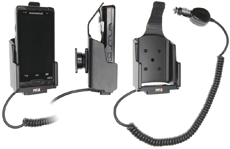 Charging Holder with Cigarette Lighter Plug for Datalogic Axist WITHOUT Rubber Boot