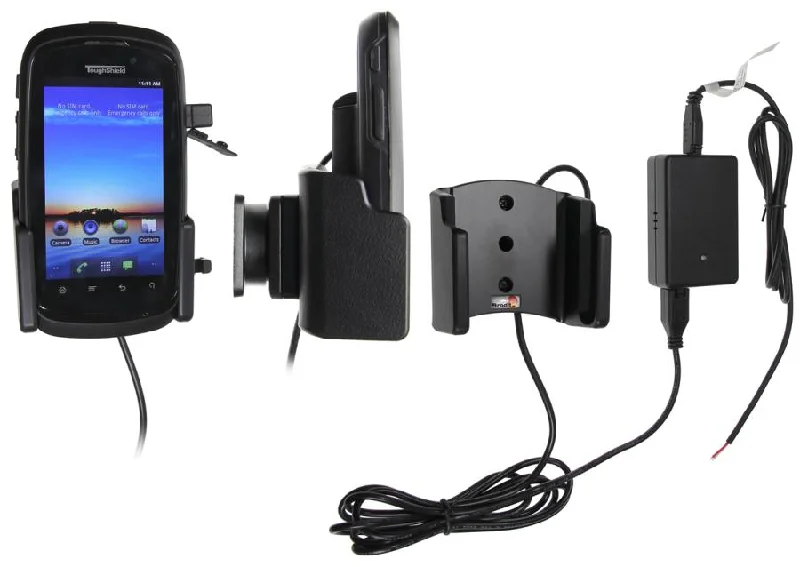 Charging Holder with Tilt-Swivel. For Hard-Wired Installation