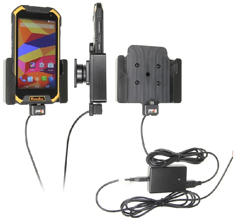 Charging Holder with Tilt-Swivel. For Hard-Wired Installation