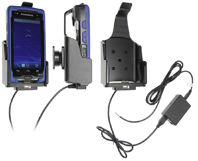 Charging Holder for Hard-Wired Installation for Datalogic Axist WITH Rubber Boot