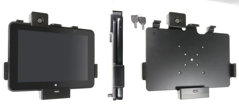 Non-Charging Key Lock Cradle for the Zebra ET50/51/55/56 10.1 - Bare Device