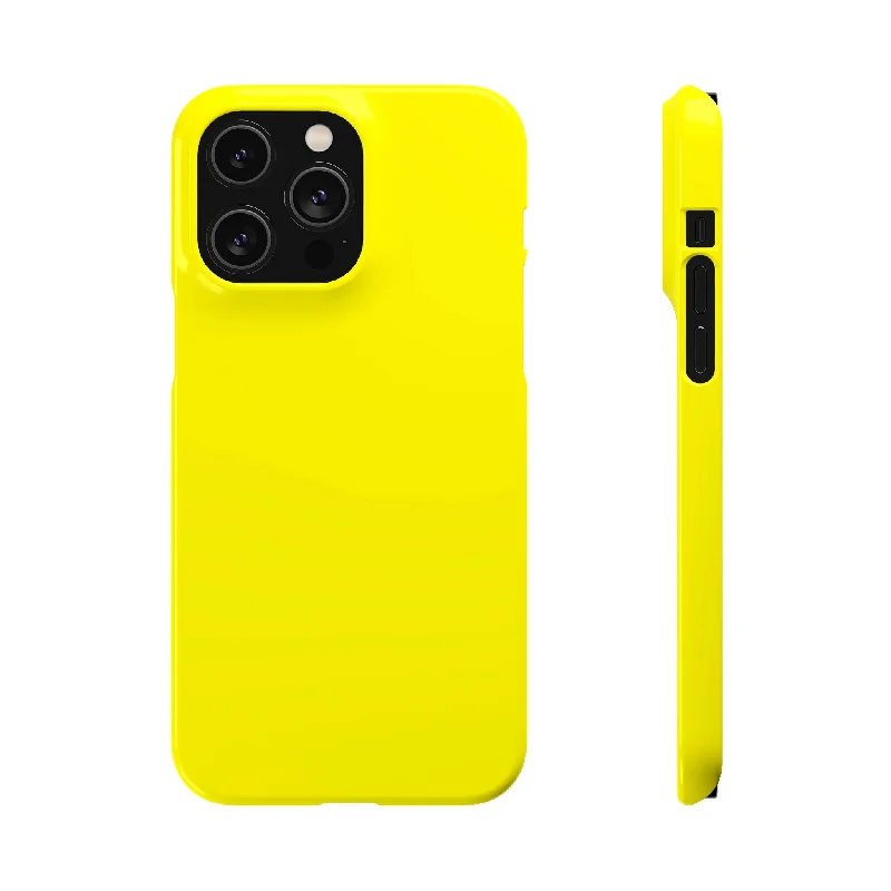 Cadmium Yellow iPhone Case (Slim)