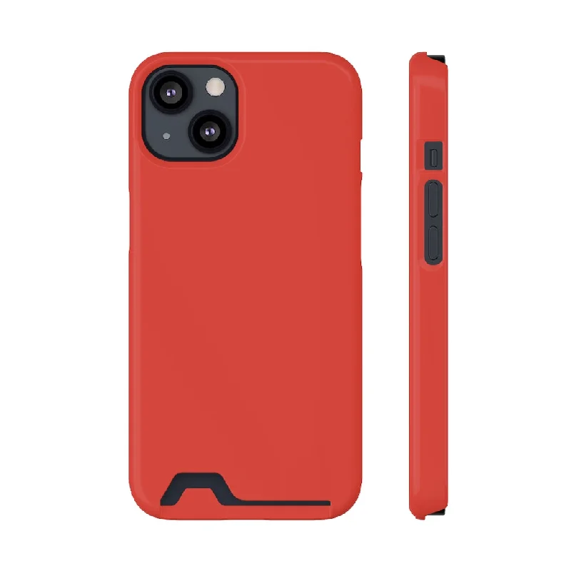 Cinnabar iPhone Case (Card)