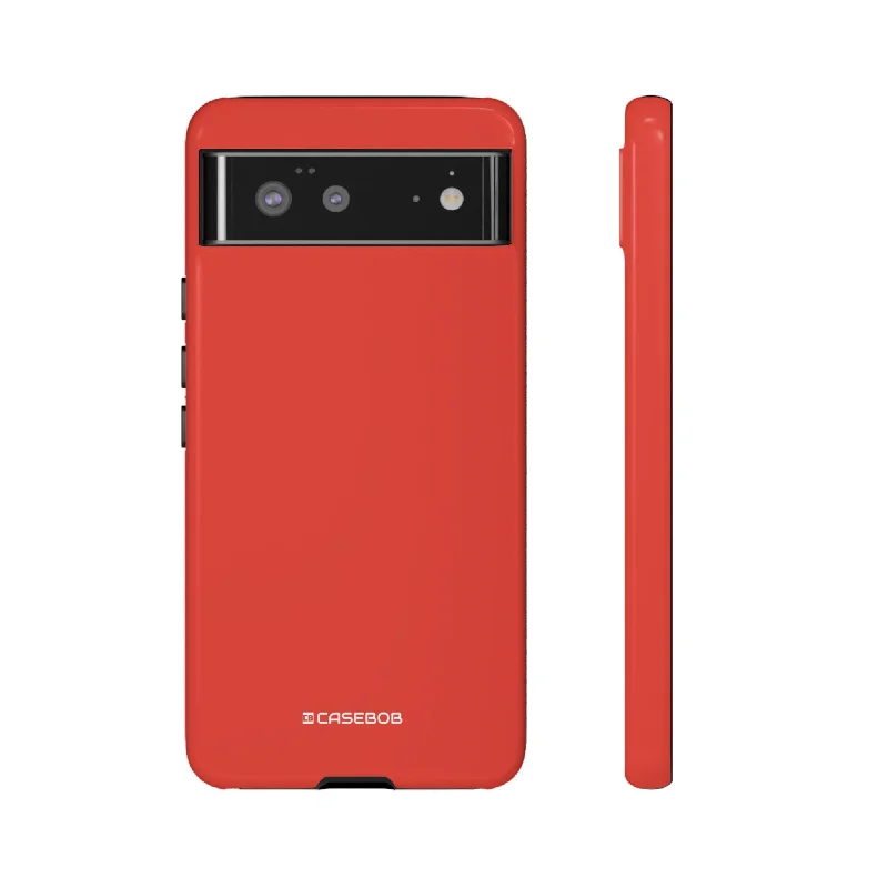 Cinnabar Red | Phone Case for Google Pixel (Protective Case)