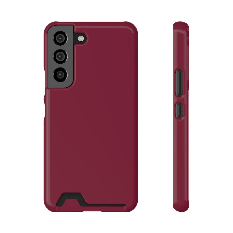 Claret Samsung Case (Card)