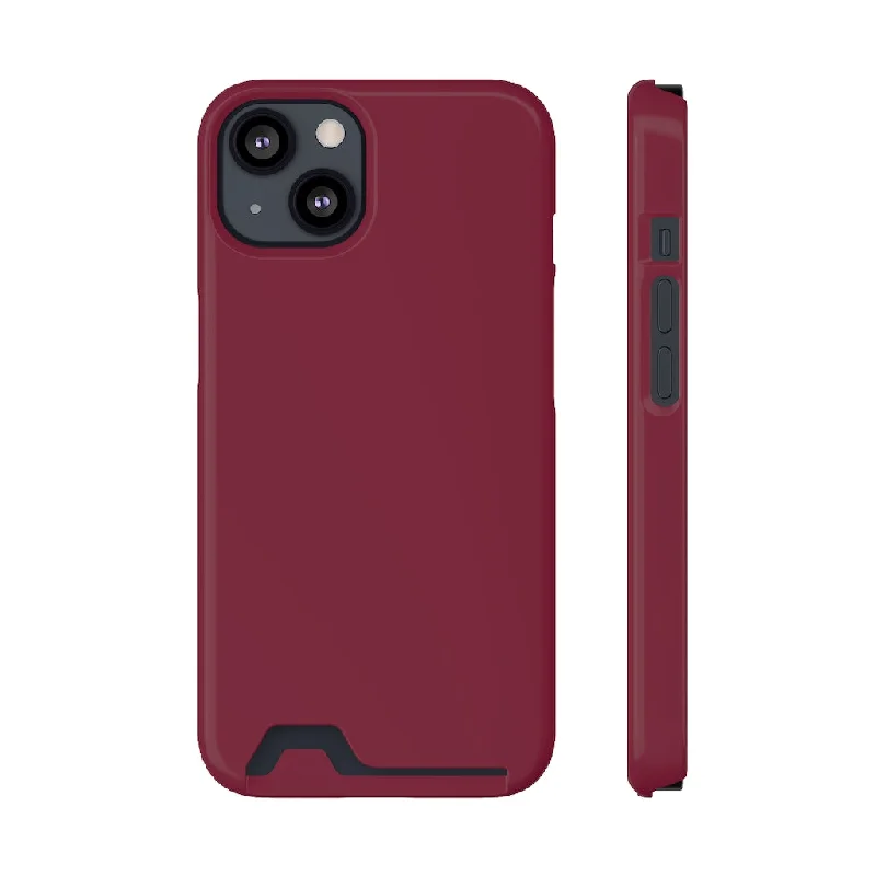 Claret iPhone Case (Card)