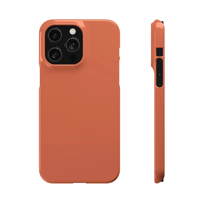 Copper Red iPhone Case (Slim)