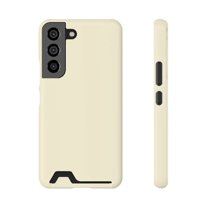 Cornsilk Samsung Case (Card)