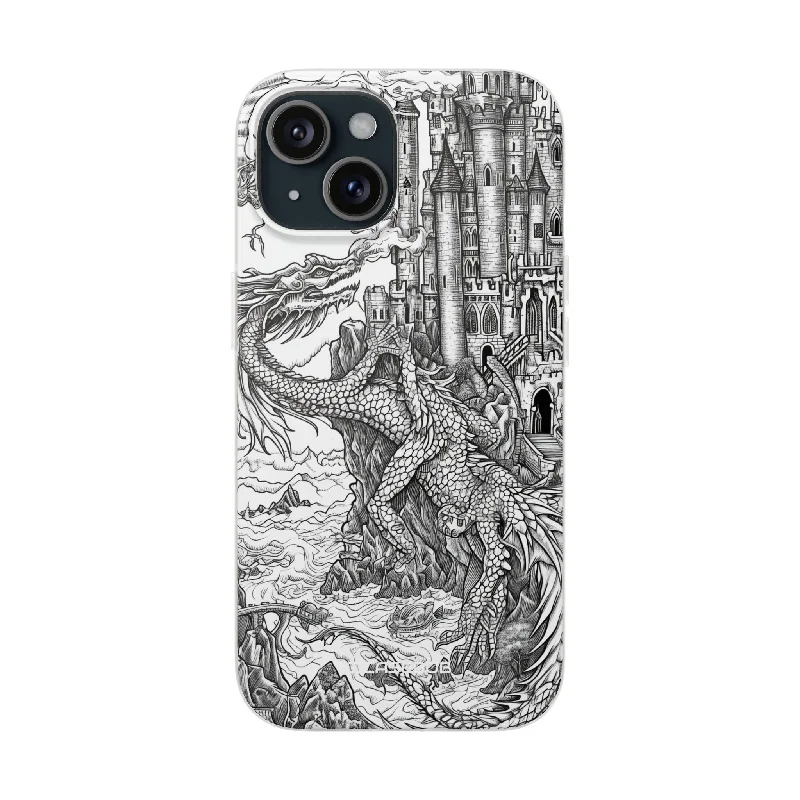 Dragon's Ascent | Flexible Phone Case for iPhone