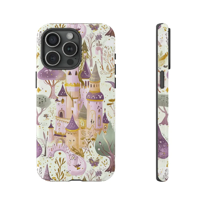 Fairytale Castles Pastel Dream - Protective Phone Case