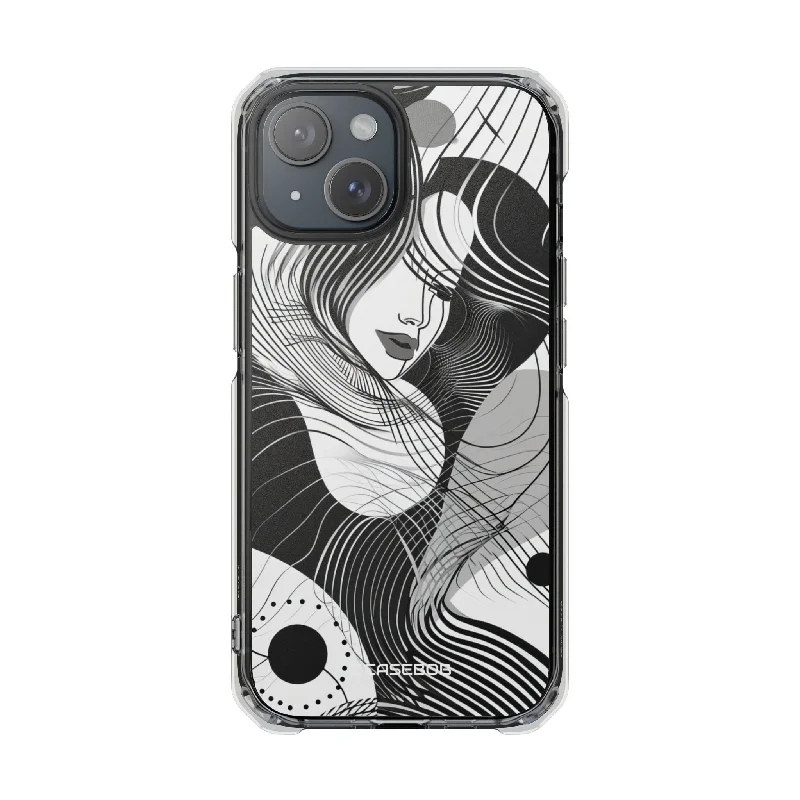 Fluid Noir Rhythm - Phone Case for iPhone