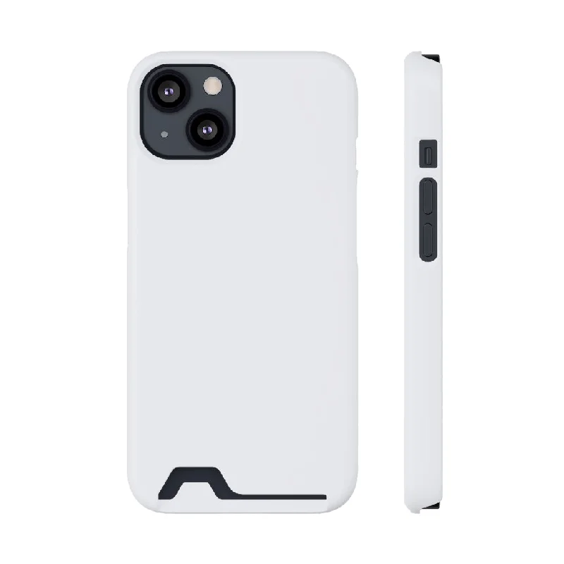 Ghost White iPhone Case (Card)