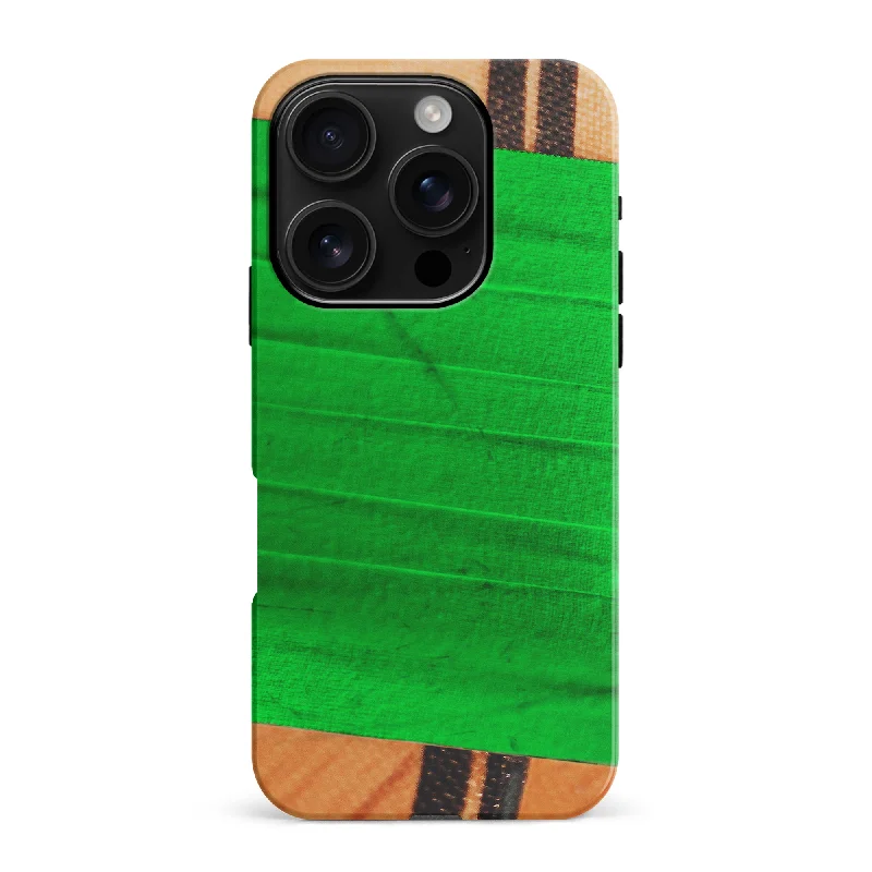 Hockey Stick Phone Case - Green