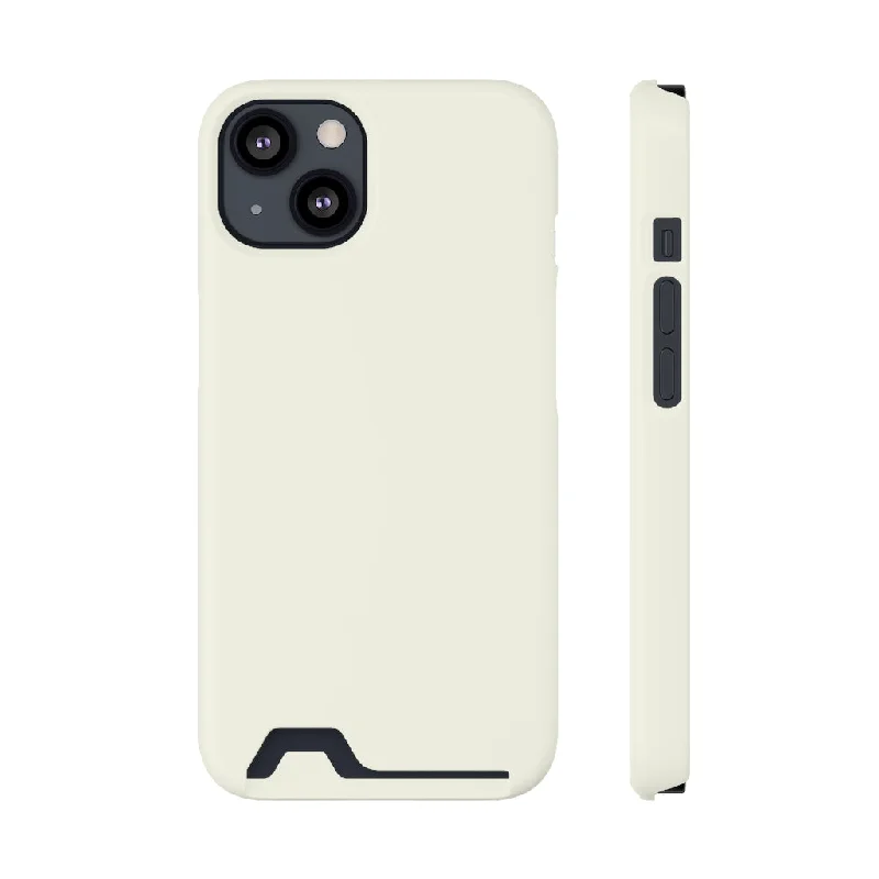 Ivory iPhone Case (Card)