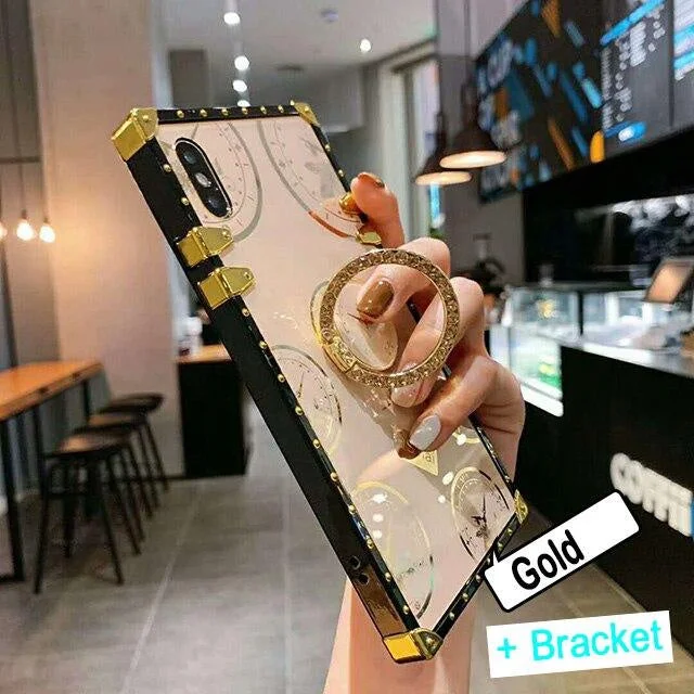 gold with bracket