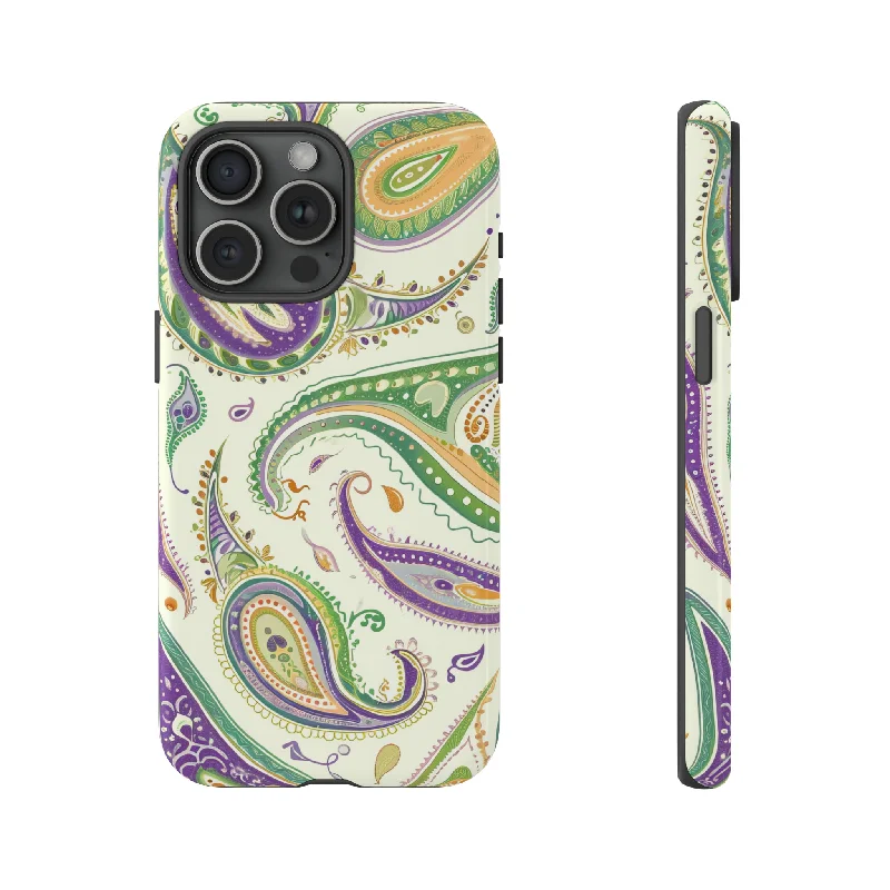 Paisley Pastel Elegance - Protective Phone Case