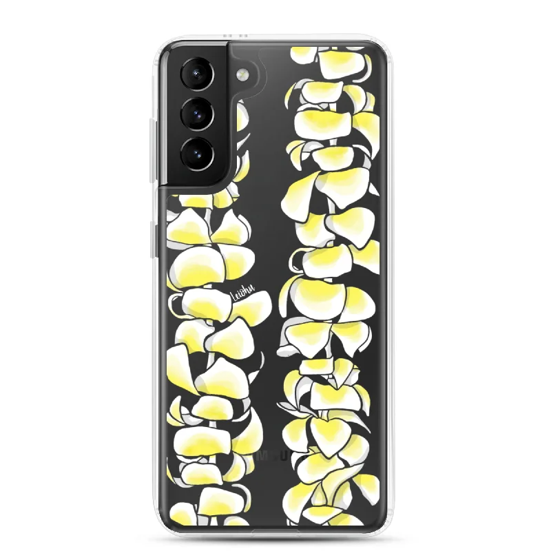 Plumeria - Clear Case for Samsung®