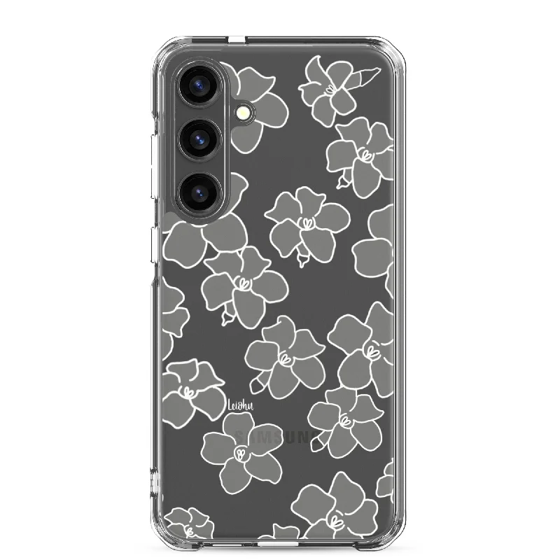 Puakenikeni - Ke'oke'o - Clear Case for Samsung®