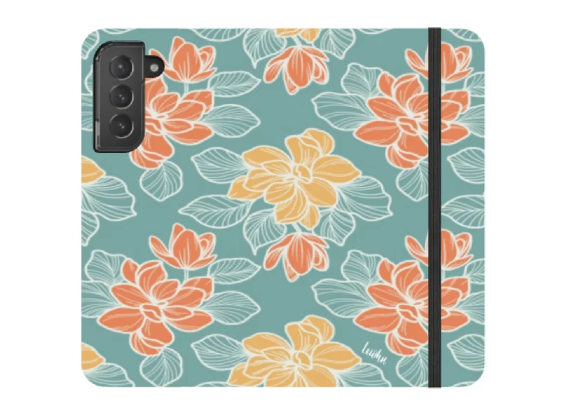 Retro Garden - Wallet Case - Samsung