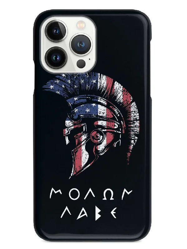 American Flag - Spartan - Molon Labe Case