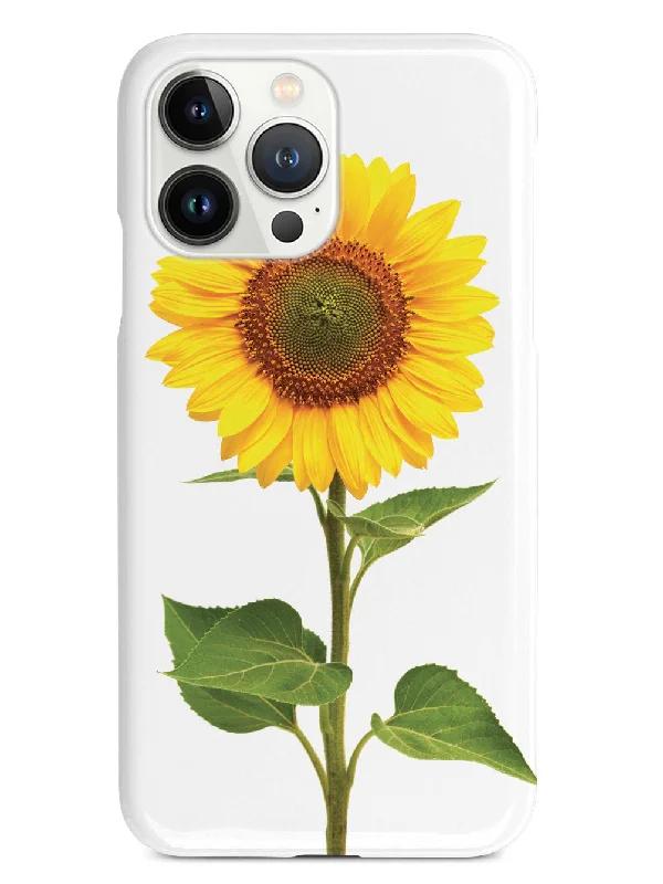 Beautiful Sunflower - White Case