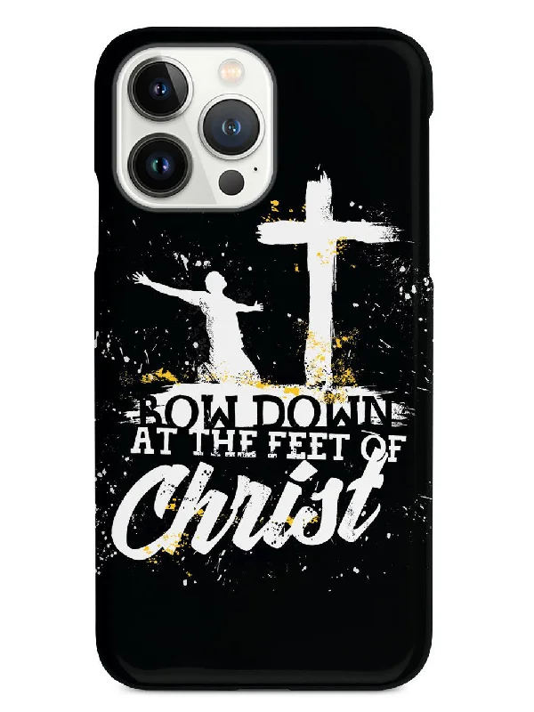 Bow Down At The Feet Of Christ - Black Case