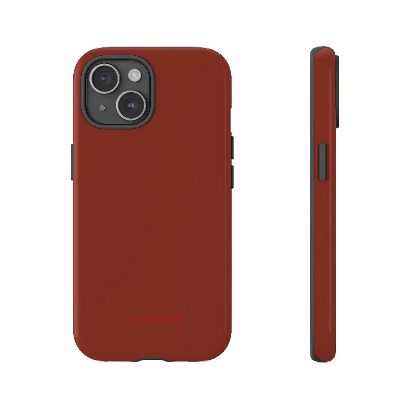 Burnt Umber - Protective Phone Case