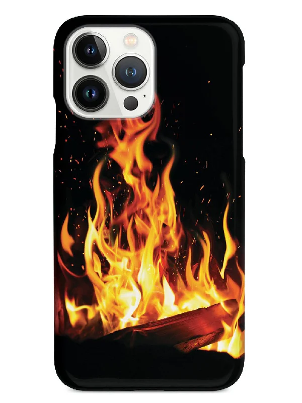 Campfire - Flame - Black Case