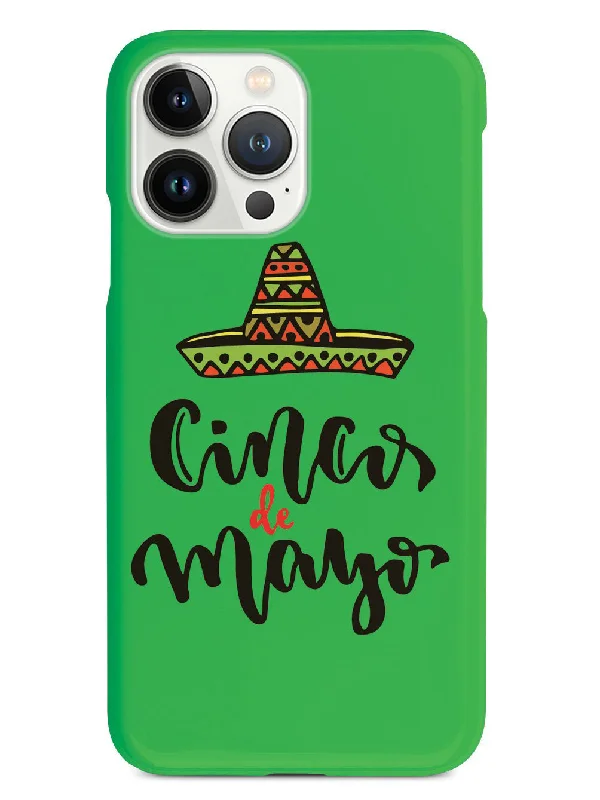 Cinco de Mayo - Green - Black Case