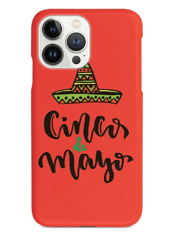 Cinco de Mayo - Red - Black Case