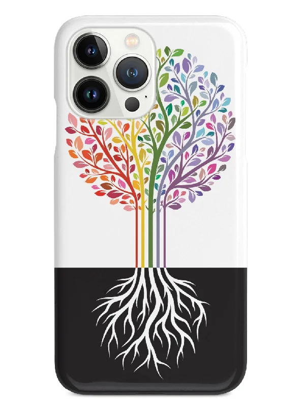 Colorful Tree Of Life - White Case