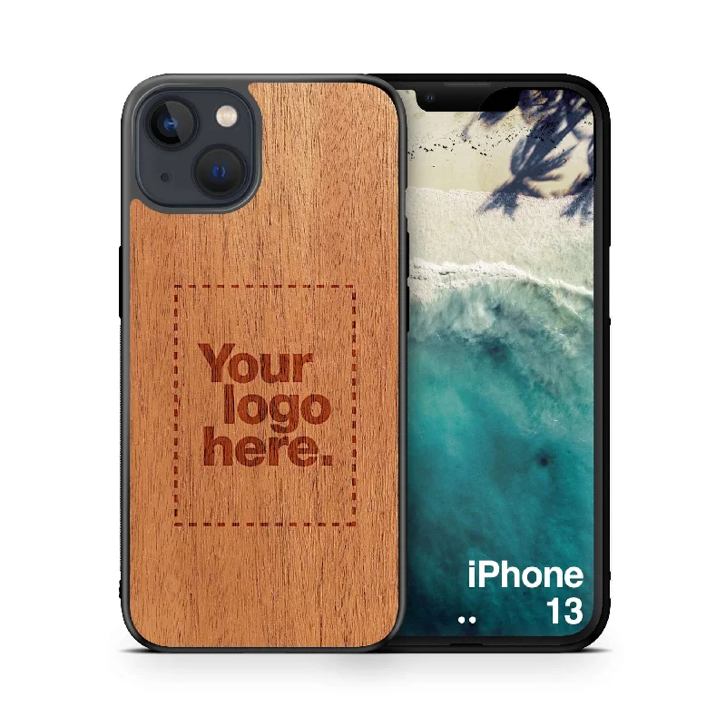 Custom Wood iPhone 13 Case 6.1"