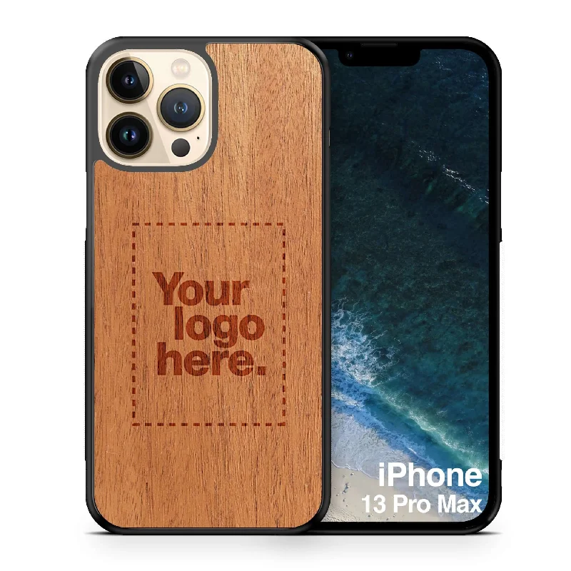 Custom Wood iPhone 13 Pro Max Case 6.7"