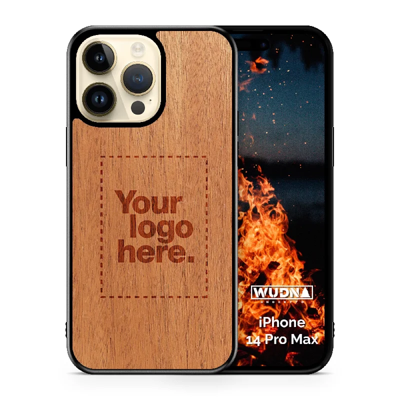 Custom Wood iPhone 14 Pro Max Case 6.7"