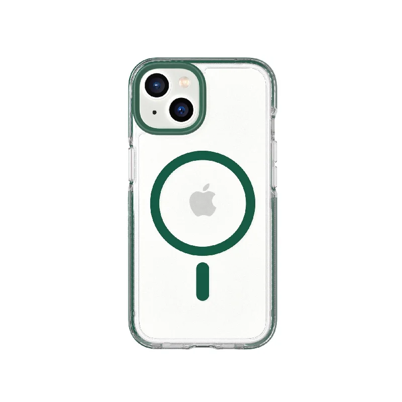 EvoCrystal - Apple iPhone 14 Case MagSafe® Compatible - Moss Green