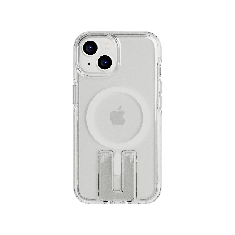 EvoCrystal Kick - Apple iPhone 14 Case MagSafe® Compatible - White