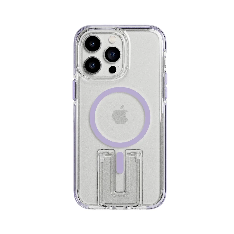 EvoCrystal Kick - Apple iPhone 14 Pro Max Case MagSafe® Compatible - Lilac