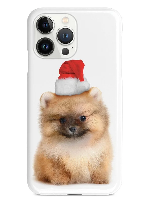 Fluffy Christmas Pomeranian Case