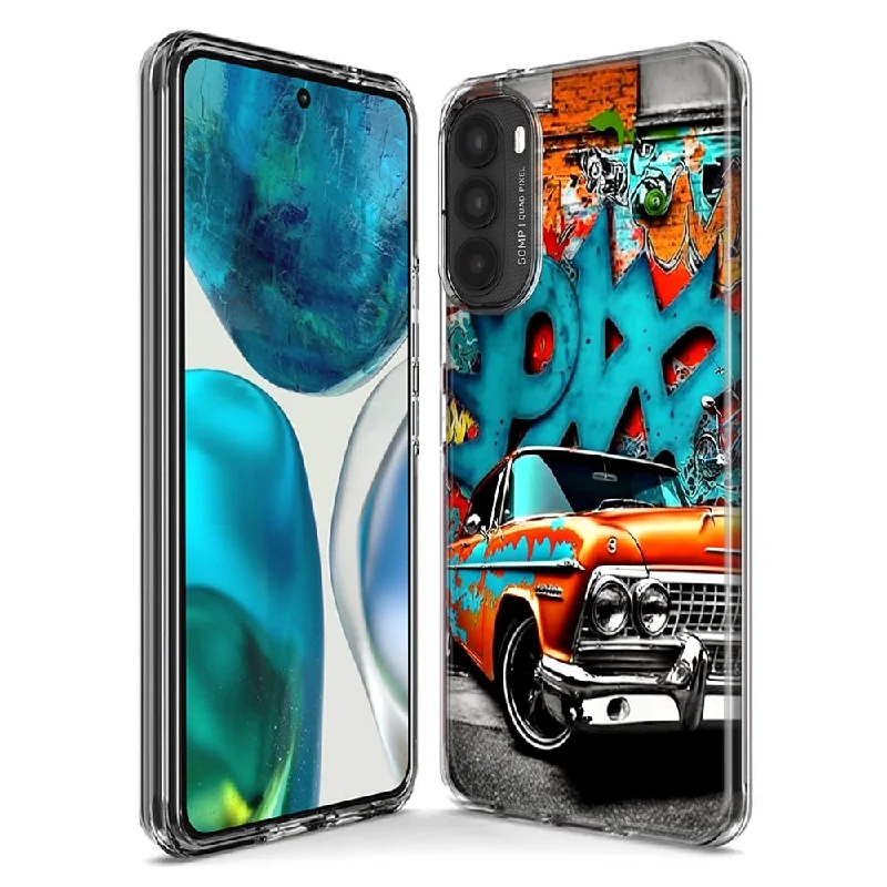 For Motorola Moto G Stylus 5G 2023 Lowrider Painting Graffiti Art Design Hybrid Protective Phone Case Cover