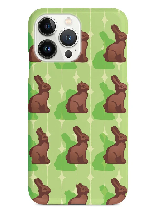 Green Chocolate Bunny - Black Case