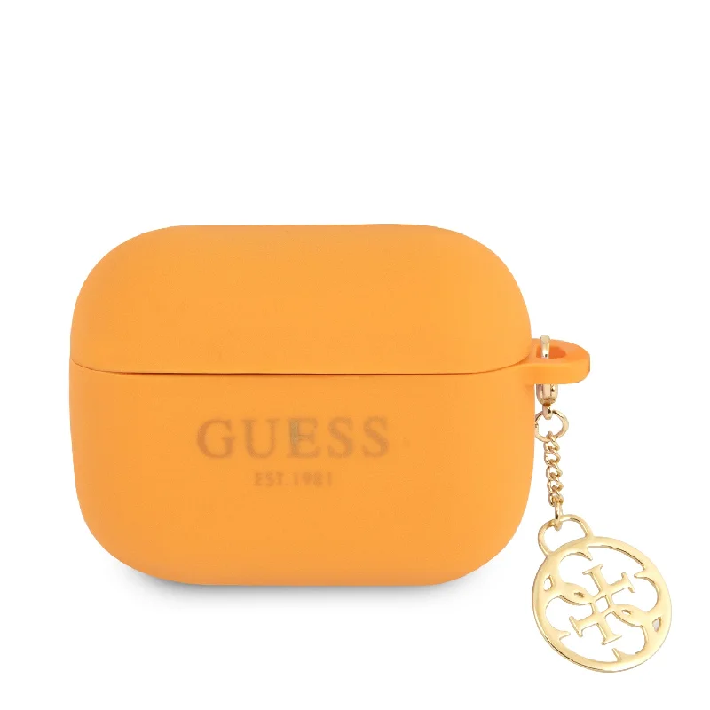 AirPods Pro - Silicone Orange 4G Charm Collection - Guess