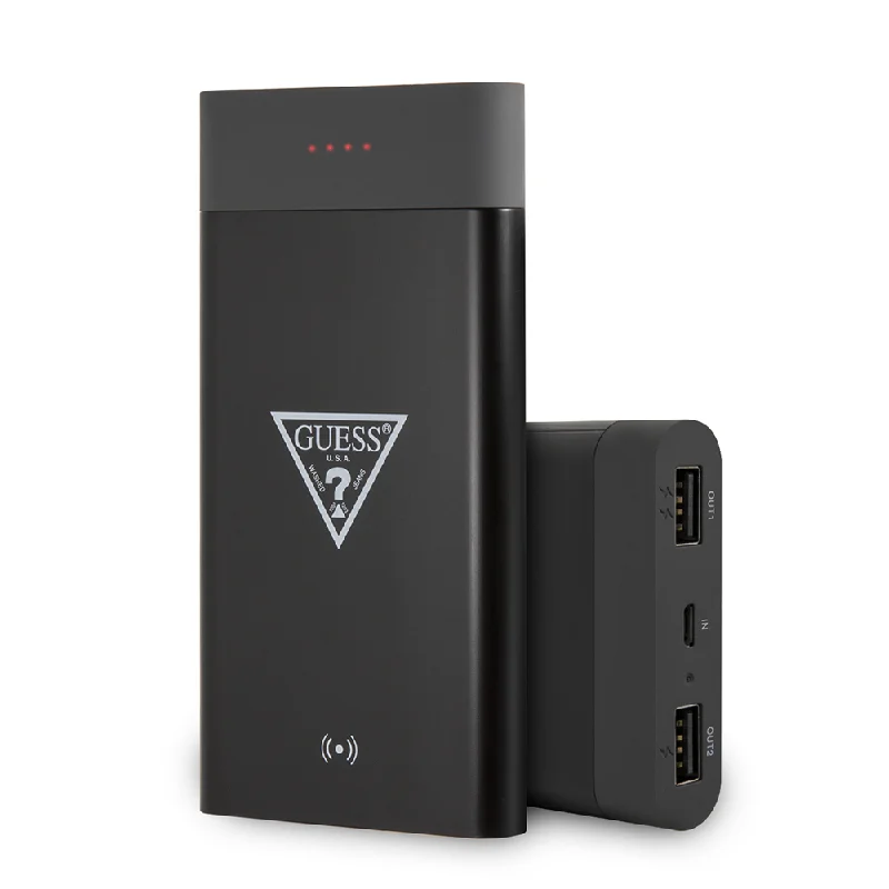 Power Bank - Black Power Bank 8000Mah - Guess