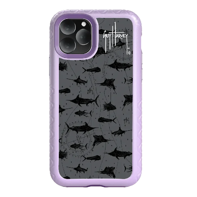 Guy Harvey Fortitude Series for Apple iPhone 11 Pro - Black Scribbler