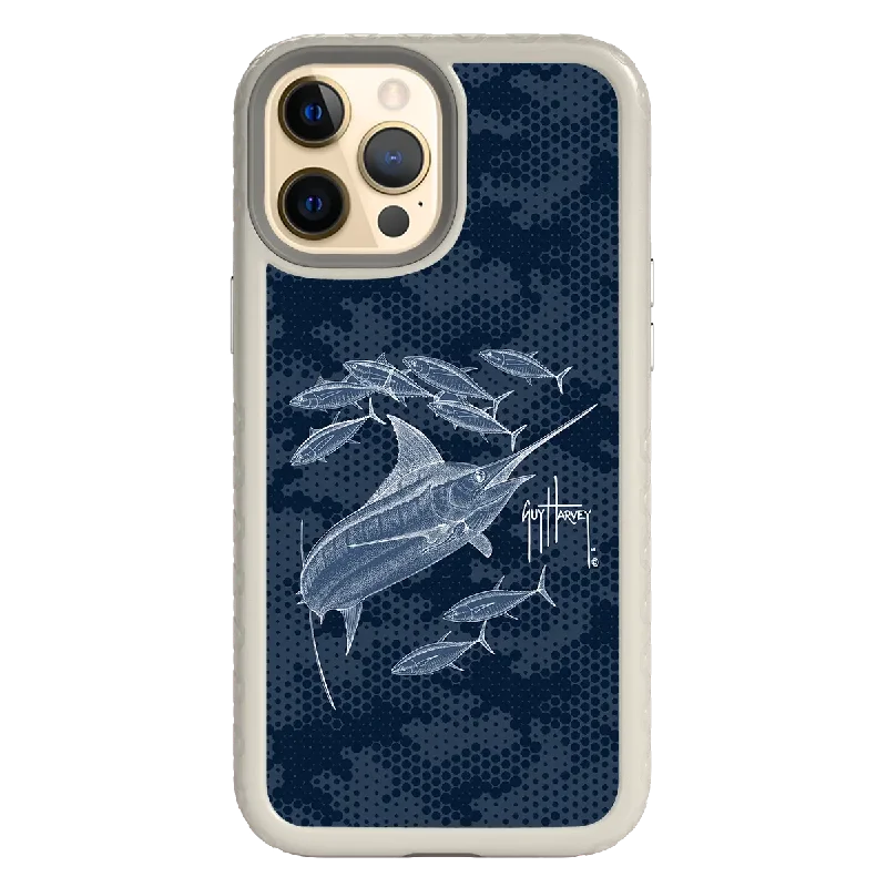 Guy Harvey Fortitude Series for Apple iPhone 12 Pro Max - Blue Camo