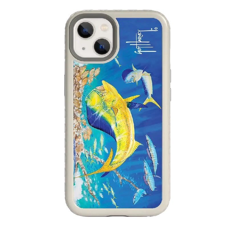 Guy Harvey Fortitude Series for Apple iPhone 13 - Dolphin Oasis