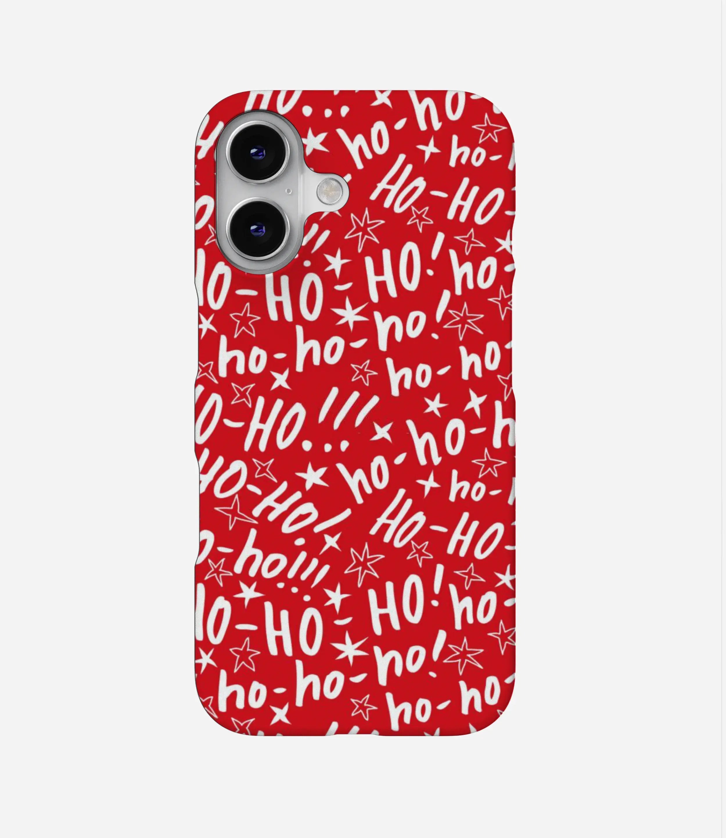 Ho Ho Santa Christmas Hard Phone Case