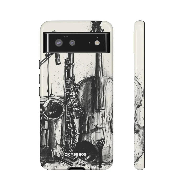 Jazz Ink Expressions - Phone Case for Google Pixel