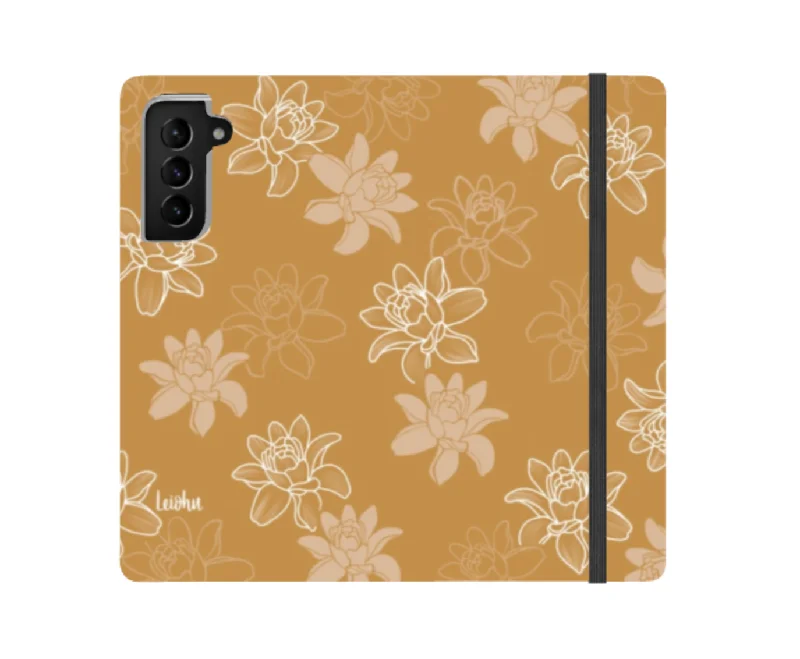 Kupaloke - Tan - Wallet Case - Samsung